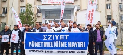 Sağlık &ccedil;alışanları iş bıraktı