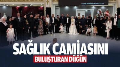 Sağlık camiasını buluşturan d&uuml;ğ&uuml;n