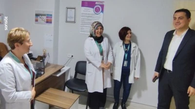 Sağlık M&uuml;d&uuml;r&uuml;, aile sağlığı merkezlerini gezdi