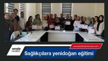 Sağlık&ccedil;ılara yenidoğan eğitimi