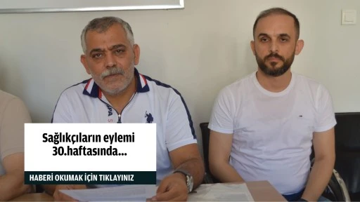Sağlık&ccedil;ıların eylemi 30.haftasında&hellip;