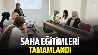 SAHA eğitimleri tamamlandı
