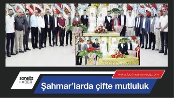 Şahmar&rsquo;larda &ccedil;ifte mutluluk