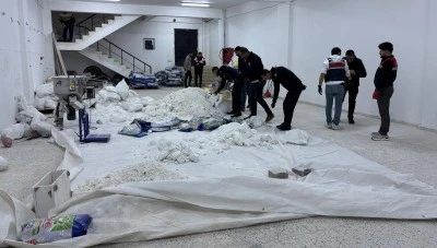 Sahte deterjan &uuml;retimi yapan 2 depo m&uuml;h&uuml;rlendi