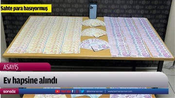 Sahte para basıyormuş