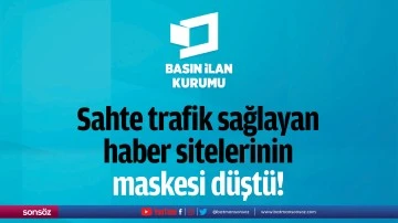 Sahte trafik sağlayan haber sitelerinin maskesi d&uuml;şt&uuml;! 