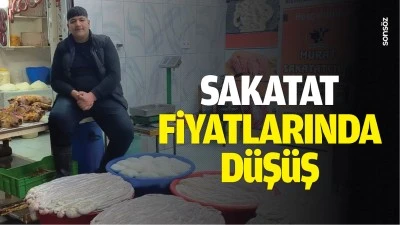 Sakatat fiyatlarında d&uuml;ş&uuml;ş