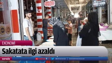 Sakatata ilgi azaldı &nbsp;