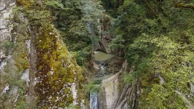 Saklı kalan S&ouml;k&uuml;&ccedil;ayırı Şelalesi turizme kazandırılacak