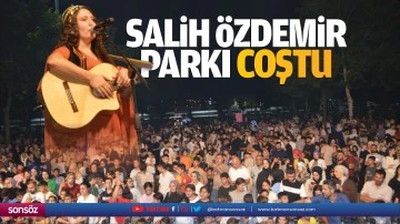 Salih &Ouml;zdemir Parkı coştu