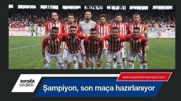 Şampiyon, son ma&ccedil;a hazırlanıyor