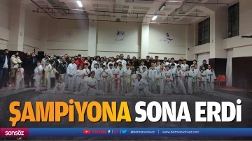 Şampiyona sona erdi