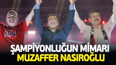 Şampiyonluğun mimarı Muzaffer Nasıroğlu