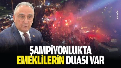 Şampiyonlukta emeklilerin duası var