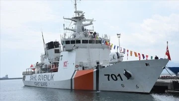 Samsun'da TCSG-Dost gemisi ziyarete a&ccedil;ıldı
