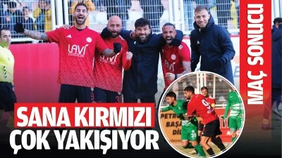 Sana kırmızı &ccedil;ok yakışıyor!