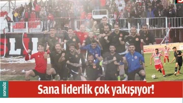 SANA LİDERLİK &Ccedil;OK YAKIŞIYOR! 