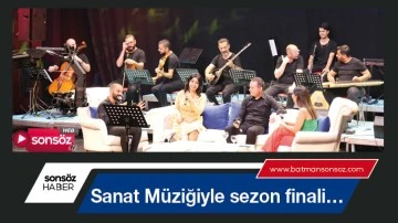 Sanat M&uuml;ziğiyle sezon finali&hellip;