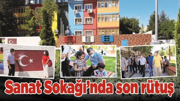 SANAT SOKAĞI&rsquo;NDA SON R&Uuml;TUŞ