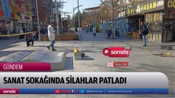 Silahlı Kavga Sanat Sokağında: 1 Kişi Yaralandı
