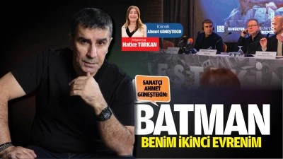 Sanat&ccedil;ı Ahmet G&uuml;neştekin: &ldquo;Batman benim ikinci evrenim&rdquo;