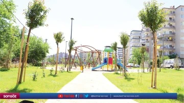 Sanayi Mahallesi Yeşil Kuşak Projesi tamamlandı