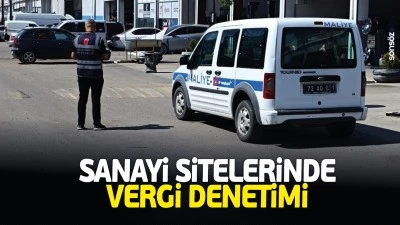 Sanayi sitelerinde vergi denetimi