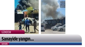 Sanayide yangın&hellip;