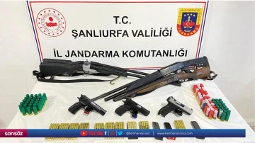 Şanlıurfa'da 5 ş&uuml;pheli yakalandı