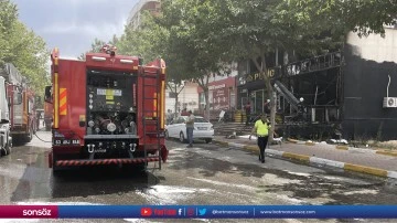 Şanlıurfa'da atış poligonunda &ccedil;ıkan yangın s&ouml;nd&uuml;r&uuml;ld&uuml;