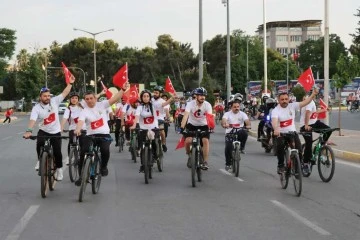 Şanlıurfa'da bisiklet turu düzenlendi
