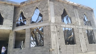 Şanlıurfa'da cami inşaatında &ccedil;&ouml;kme sonucu 3 iş&ccedil;i yaralandı