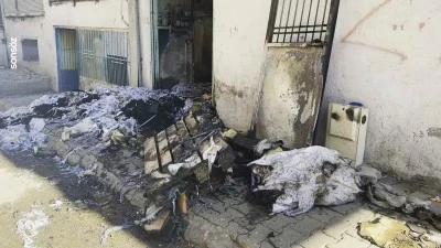 Şanlıurfa'da &ccedil;ıkan yangında 5 kişi dumandan etkilendi
