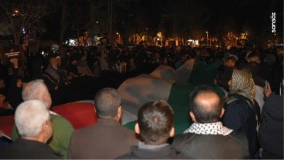 Şanlıurfa'da Gazze'ye destek eylemi