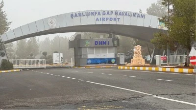 Şanlıurfa'da hava ulaşımına sis engeli