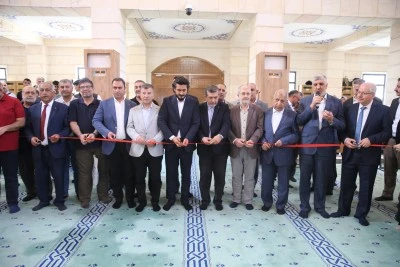 Şanlıurfa'da H&uuml;sn-&uuml; Hat sergisi a&ccedil;ıldı
