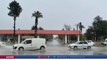 Şanlıurfa'da sağanak etkili oldu