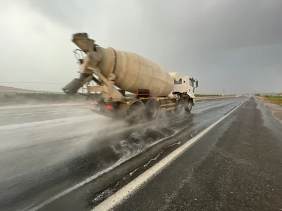 Şanlıurfa'da sağanak etkili oldu
