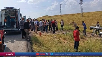 Şanlıurfa'da şarampole devrilen otomobildeki 5 kişi yaralandı