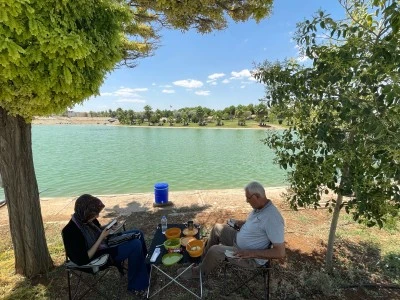 Şanlıurfa'da sıcak hava etkili oluyor