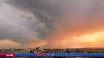 Şanlıurfa'da toz bulutu etkili oldu