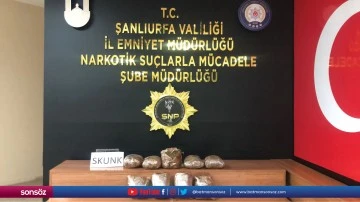 Şanlıurfa'da uyuşturucu ele ge&ccedil;irildi