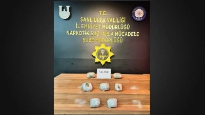 Şanlıurfa'da uyuşturucu operasyonunda 1 zanlı tutuklandı