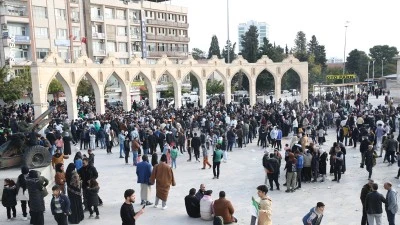 Şanlıurfa'daki Suriyeliler, Baas rejiminin devrilmesini kutladı