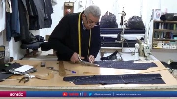 Şanlıurfalı terzi ustası 57 yıldır mesleğini s&uuml;rd&uuml;r&uuml;yor