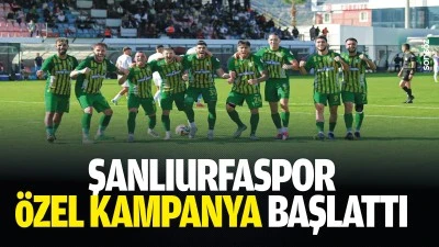 Şanlıurfaspor, &ouml;zel kampanya başlattı