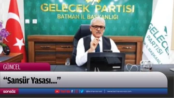 &ldquo;Sans&uuml;r Yasası&hellip;&rdquo;