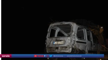 Şarampole devrilen ara&ccedil;taki 5 kişi yaralandı