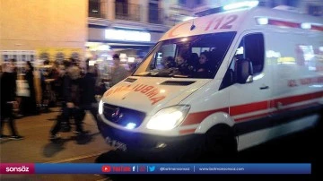 Şarampole devrilen kamyondaki 2 kişi &ouml;ld&uuml;
