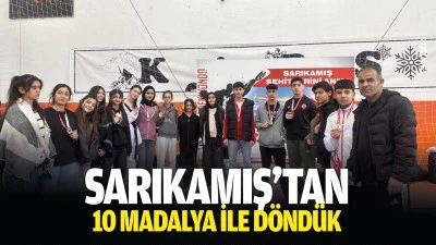 Sarıkamış&rsquo;tan 10 madalya ile d&ouml;nd&uuml;k